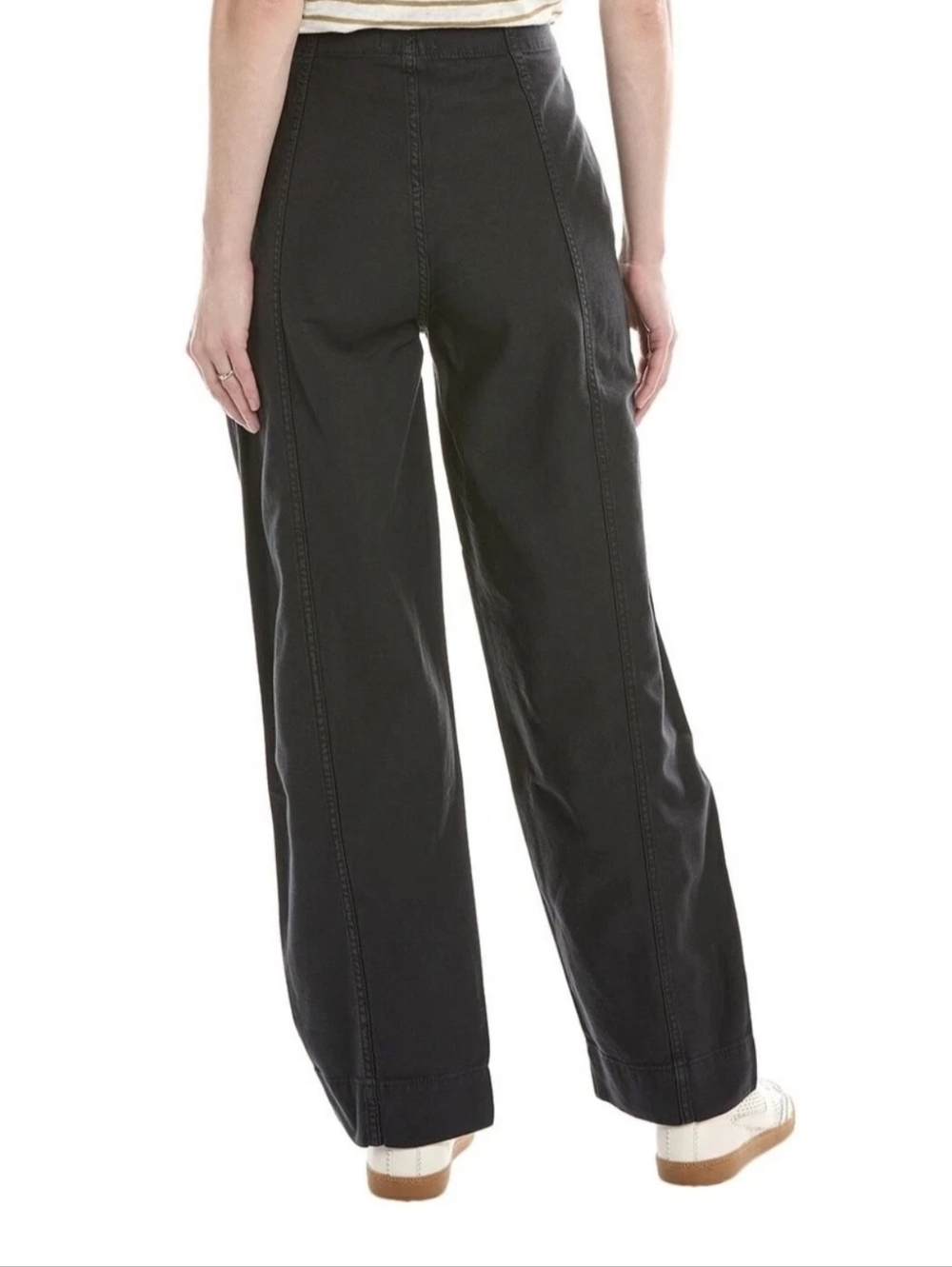 FRAME‎ Utility Barrel Pants Size 26 Charcoal Gray High Rise - Picture 3 of 10